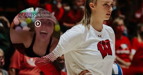 wisconsin volleyball team leaked nudes|Wisconsin Volleyball Nude Laura Schumacher Leaked!